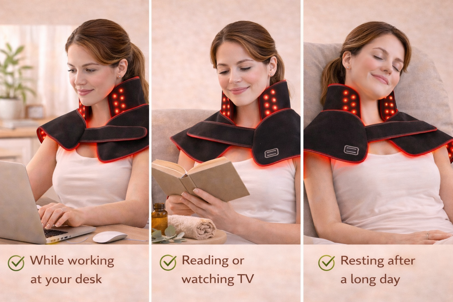 Red Light Therapy Neck & Shoulder Wra