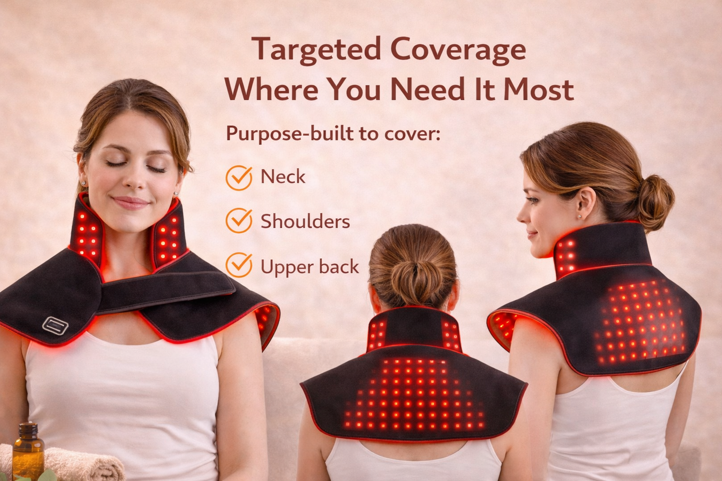 Red Light Therapy Neck & Shoulder Wra