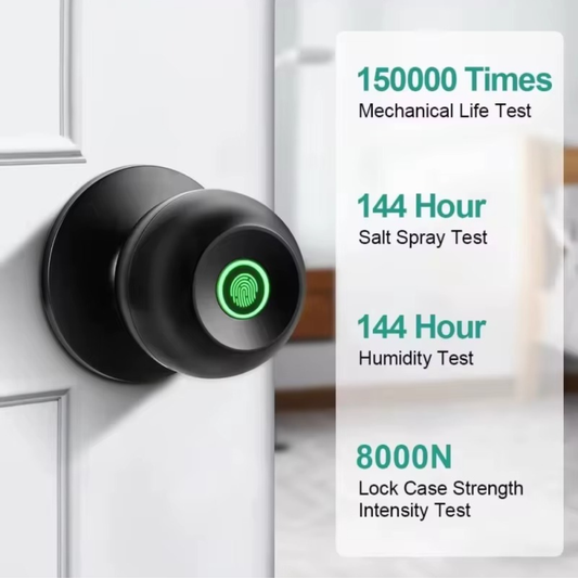 Cerradura inteligente de puerta con huella dactilar LockSphere™