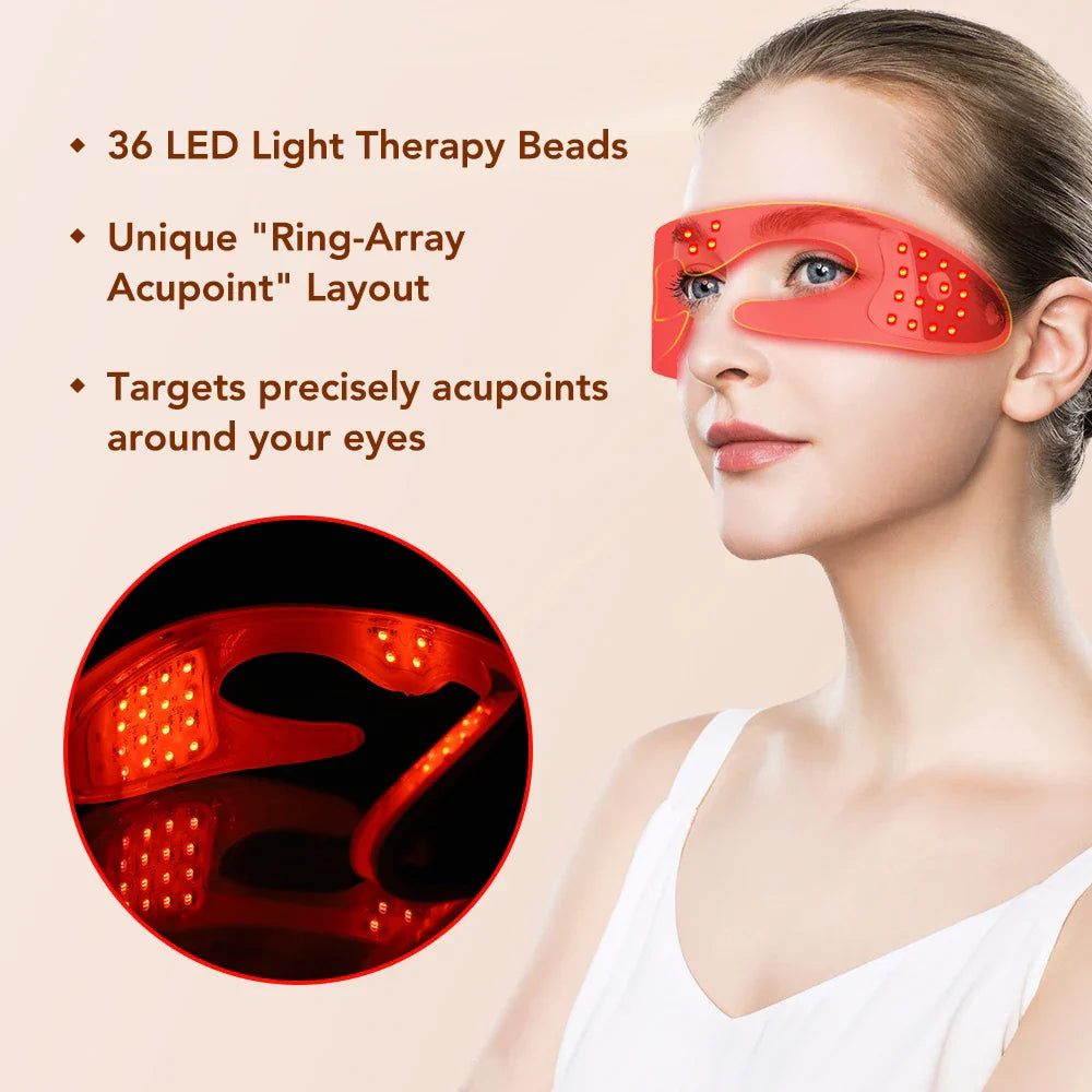Red Light Eye Therapy Massager