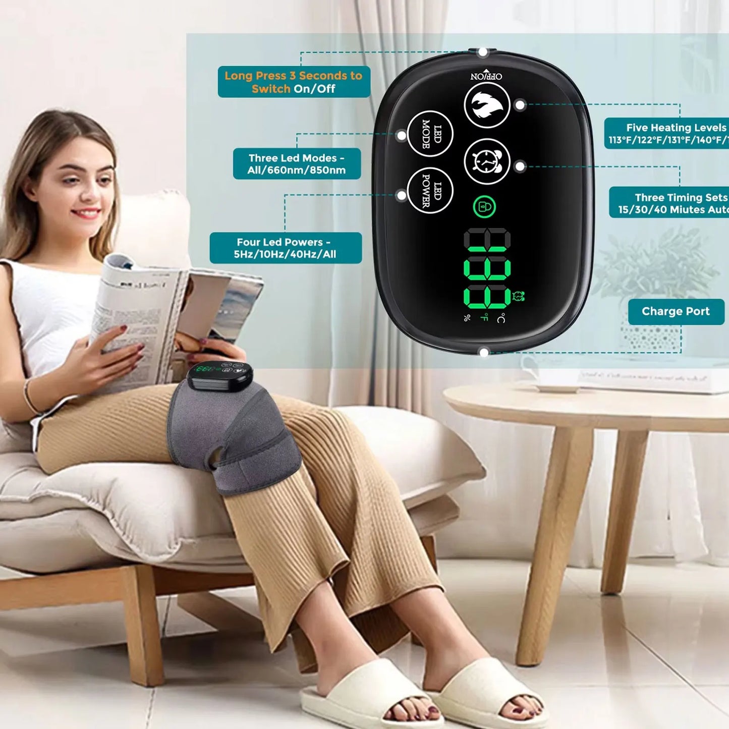 Red Light Therapy Joint Wrap