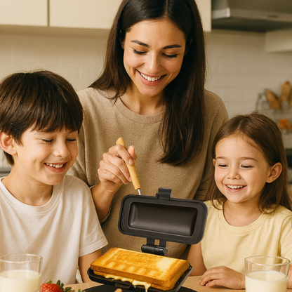 Parrilla y sandwichera de doble cara FlipMaster™