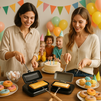 Parrilla y sandwichera de doble cara FlipMaster™